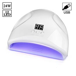 Lámpara LED LED de uñas para uñas Lámpara de uñas de manicura de secador con interruptor táctil de sensación de movimiento LCD Pantallas de LCD Curación rápida de todo el tipo de gel de uñas 350 353