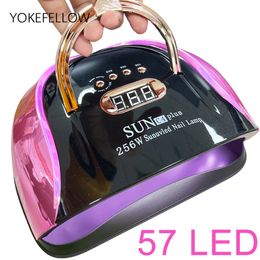 Nageldrogers UV LED NAIL LAMP GEL NAIL LICHT VOOR UV GEL NAIL POOK 57 LED UV Dryer met 4 Timers Professional For Nail Art Home Salon 230821