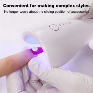 Nail Dryers Uv Mini Lamp Nail Drying Lamp LED UV Manicure Machine Handheld Design 5W 30S 60S 90S Fast Drying Curing Light for Gel Polish 220909