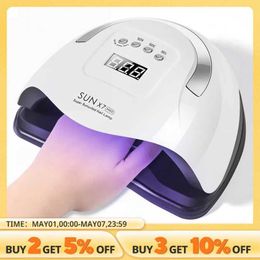 Séchoirs à ongles blancs 66 Perle à double lumière Source à ongles lampe à ongles 220W Sécheur à ongles UV haute puissance utilisé pour tout gel de ongle Polirure LEGLAPY LEGHOPY T240510