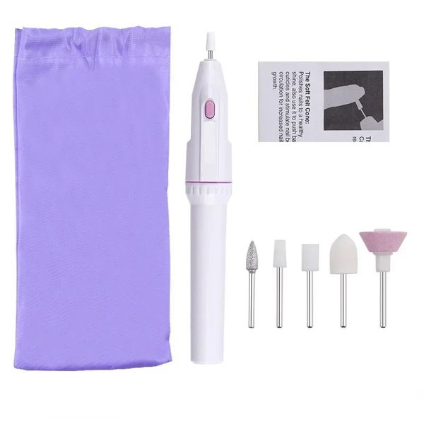 Équipement d'ongles tout pour manucure Electric Manucure Cutter Professional Nail Nail File Drilling Machine Nails ACCESSOIRES