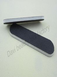 nagelbestand 100pcSlot Black Mini Nail File voor nail art 0123911549