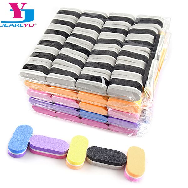 Limas de uñas 500 PcsLot Suministros de uñas al por mayor Mini Limas de esponja de uñas Bloque de búfer Gel de pulido de doble cara Esmalte de uñas Kit de herramientas de manicura 230325