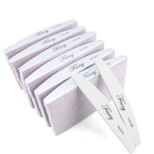 Nail Files File Double Side Buffer 100180240 Trimmer Sandpaper Sanding Block Lime a ongle Pedicure Manicure Polishing Tools 230417