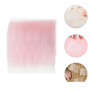 Nagelgel 100 vellen Jelly Nails Etiketten Stickers Zelfklevende lijmlipjes Fake Press On Double Side Drop Delivery Gezondheid Schoonheid Kunstsalon Otbph