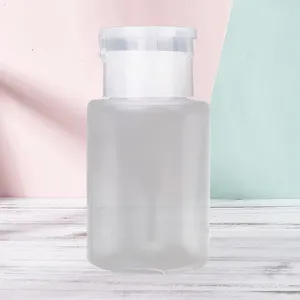 Bouteille de dissolvant de vernis à ongles professionnel, capacité de 150ml, alcool, liquide, huile, pompe vide, distributeur, outil de manucure