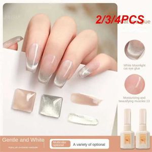 Gel à ongles 2/3/4 chats oculaires Gel de poudre magnétique Glue Photo Free Nail Products 15 ml Latex Polish Gloss Popular Saison Q240507