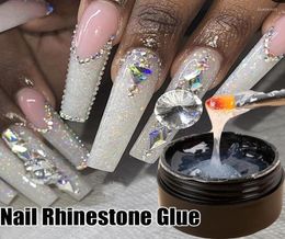 Gel de ongle 20 ml Glue FastDry Adhésif Acrylique Faux Tips 3d Décoration Rhingestone DIY Transparent Manucure Tool3617680