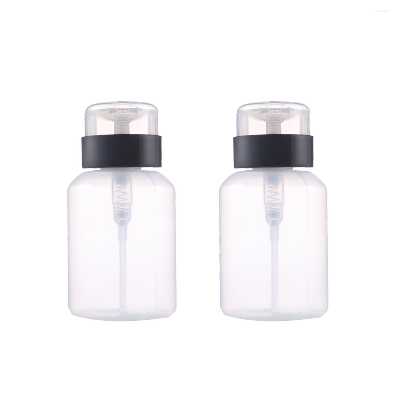 Gel per unghie 210 ml Dispenser per flaconi per la rimozione dello smalto Spruzzo di plastica per bottiglie sottopacchetto