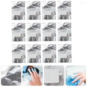 Gel à ongles 300 pièces dissolvant feuille de moulage enveloppes propres manucures vernis aluminium