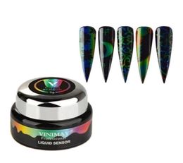 Nagelgel 3G Temperatuur Kleurverandering Losweken Vloeibaar Kristal Polish Mood Ring Pigment Verf UV3294935