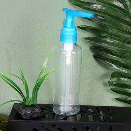 Nail Gel 4Pcs Press Pump Bottle Lotion Travel Rechargeable Size Bottles Container
