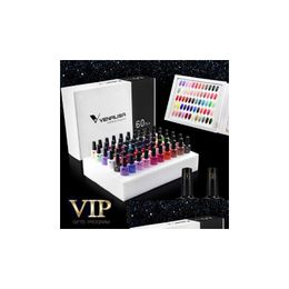 Nagelgel 60 kleuren Pools een set inclusief basis/top professionele kunst beatif longlasting drop levering health schoonheid DHC8Q