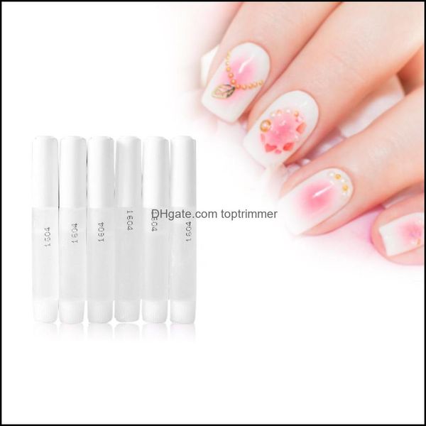 Nail Gel Art Salon Health Beauty 10pcs Easy Apply Fake Fast Dry Professional Cometics DIY Strong Adhesive Manucure Glue Tips Decoration A