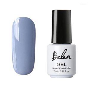 Nagelgel Belen 7 ml grijs zwart wit kleur polish uv led-lamp semi-permanent losweken hybride vernis diy kunstlak druppellevering genezen Ott5O