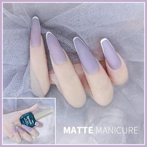 Gel de uñas BEMORE Polaco para uñas 15 ml Semi permanente Soak Off UV LED Barnices Base Top Matte Coat Art