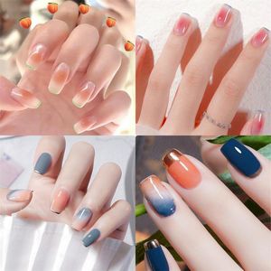 Nail Gel Blooming Smudge Glue Polish Quick Blend Clear Watercolor Blend Art Design 230714