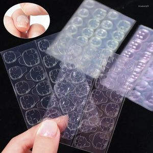Nagelgel Dubbelzijdige stickers Jelly Transparante lijm Valse herbruikbare zelfklevende nagels Accessoires en gereedschappen