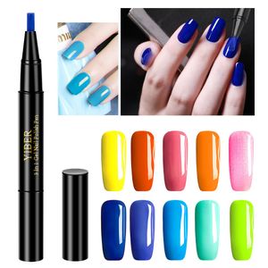 Gel pour ongles ELECOOL 3 en 1 Gel UV peinture vernis à ongles vernis à ongles Gel peinture 3D Nail Art bricolage stylo décoratif Gel Art Design stylo peint TSLM1 230706