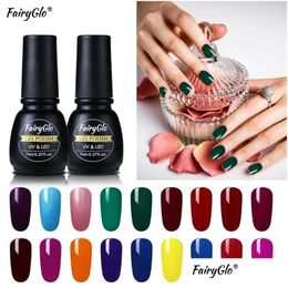 Nagelgel Fairyglo 7 ml Soak Off Polish Pure Color Vernis Semi-permanente emaillak Kunstvernis Gellak Drop Delivery Gezondheid Schoonheid S Otz8F