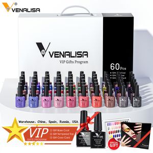 Nail Gel Fashion Color Venalisa UV LED Polish Kit Vernish Art Design Conjunto completo Aprendiz 230714