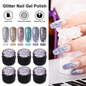 Nagelgel glitter Poolse schilderij afwezig semi permanent vernis kunstontwerp voor manicure