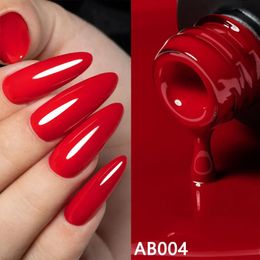 Nagelgel HEALLOR 10ML Gel Nagellak Rode Kleur Semi Permanente Gelvernissen Voor Kerst Nail Art Base Top Coat UV Nagellak 231202