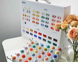 Nail Gel Hemu Ice 58 Color Rolis de ongles coréen Populaire chérie une bouteille d'émail monochrome pour la boutique Q240507