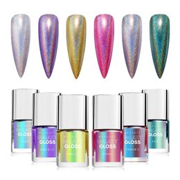 Gel de uñas Makartt Esmalte de uñas holográfico Galaxy Gloss Esmalte de uñas Esmalte de uñas con brillo iridiscente Esmalte de uñas holográfico Halo Nail Art 230703