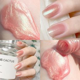 Le vernis à ongles en gel est sans cuisson, naturellement sec et peut être décollé du pinceau en poudre acrylique translucide.