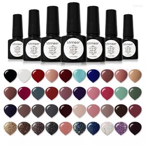 Esmalte en gel para uñas Capa base superior mate UV LED Barniz semipermanente Brillo híbrido Alta calidad Empapa todo para manicura