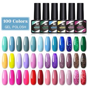 Vernis à ongles semi-permanent Gellack Nail Art Salon 100 couleurs Glitter 7.5ml Soak off Organic UV LED Nails Gels Vernis