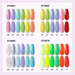 Nail Gel Polish Set van vernissen voor nagels Manicure Vernis Semipermanente vernis Hybrid Lot 6st 8ml Soak Off UV Kit 230726