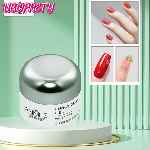 Nail Gel Primer Reforzar Sello Adhesivo Mate Extensión Pegamento Construcción Transparente Terapia Principiante 230718