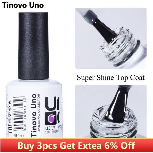 Gel de uñas Super Shine Top Coat UV Lak 15ML Diamante Sin toallitas Manicura Barnices transparentes Resina para decoración de uñas 230714