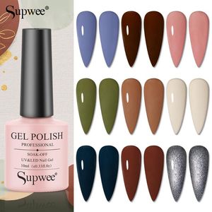 Gel de uñas Supwee 10ml esmalte Soak Off barnices de manicura semipermanente UV LED lacas esmalte todo para uñas arte