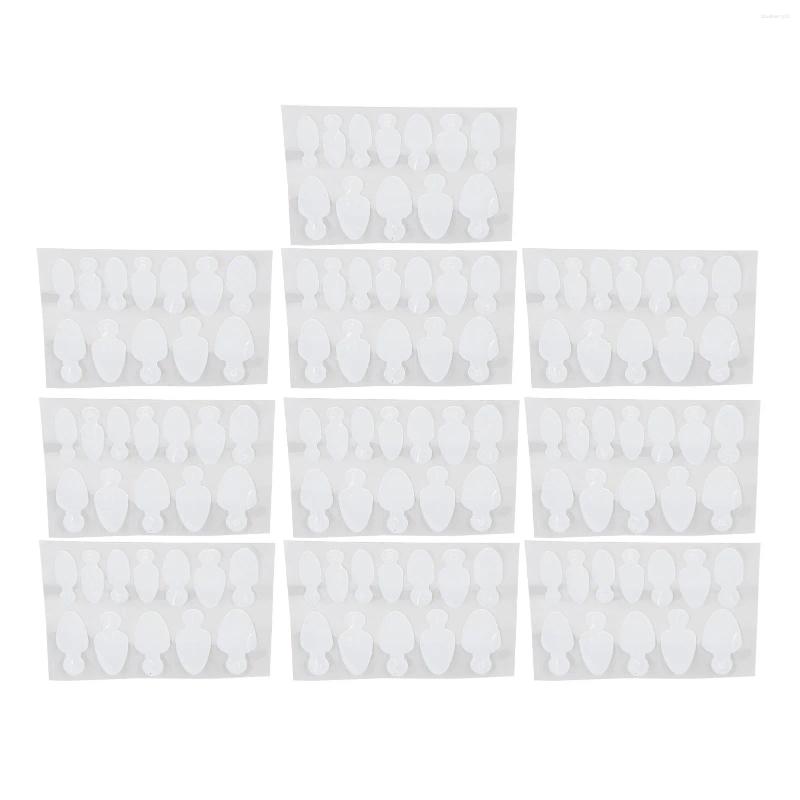 Stickers de pointe de gel à ongles faciles Match Numéros de taille réutilisables Type 1 Extension pour les salons manucureurs