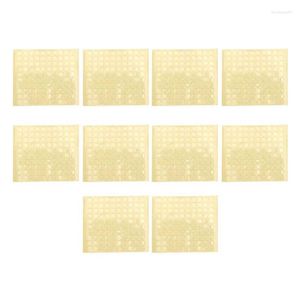 Nail Gel Transparent Dot Sticker No Traces Strong Adhésif 5mm Inodore Double Side Dots Pour DIY Conseils