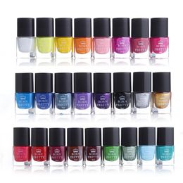 Gel de ongle Vente entière Stamping vernis polonais Plaque d'art coloré imprime laquer 25 couleurs disponible2952377