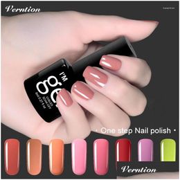 Nagelgel groothandel- verntion 8ml 3in1 Pools afwezig UV Lacquer Vernis Semi Permanent Art Professional One Step Drop Delivery Othjj