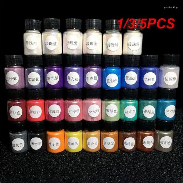 Decoración de mejora de 1/3/5pcs para hacer herramientas de manualidades en polvo espumoso de 20 ml de múltiples colores