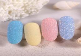 Nail Glitter 1 Box Powder Sugar Starlight Effect Chrome Ultrafine Colorful Art DIY Pigment Dust7787163