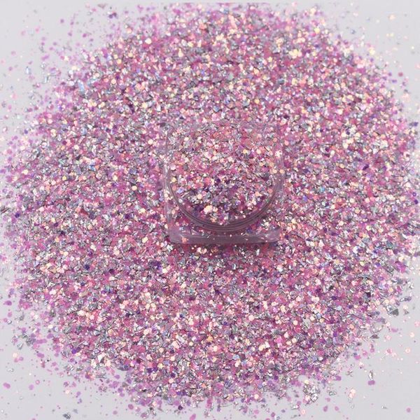 Nail Glitter 10g/zak Groothandel 2023 Cindy Shards Chunky Mix Voor Craft Manicure Art Decoratie Accessoires