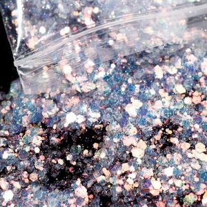 Nail Glitter 50g Paillettes Fines Glacier Couleurs Sucre Pour Ongles Cosmétique Holographique Acrylique Aurora Flakes Ch #