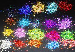Nail Glitter Chunky Colors Bulk 50grams 20 POLYESTER HOLOGRAPHIC Mix ENA881486870