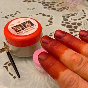 Brillo de uñas Planta natural Henna Polvo para teñir uñas Vino Rojo Brillo de uñas Polvo Arte de uñas Colores naturales 20 g 231218