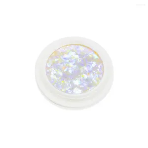 Nagelglitter opaal vlokken pailletten holografisch kristal acryl poeder onregelmatige glanzende zeemeermin spiegel neon paillettes