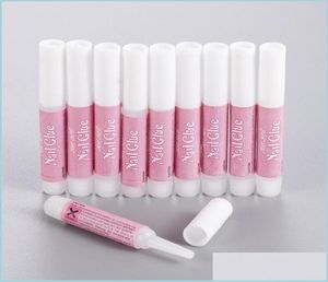 Nail Glue Mini Beauty Glue Nail pour False Art Décorer UV ACRYLIQUE RHINESTONS 2G HAUTE QUALITÉ CONSEILS CONSEIL