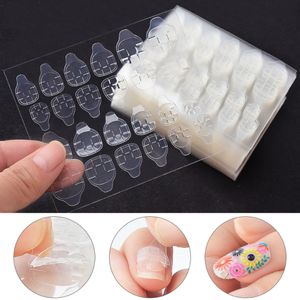 Nail Jelly Glue Double face Faux Nail Art Adhésif Coulette Glue Sticker Fake Nail Glue Super Viscous