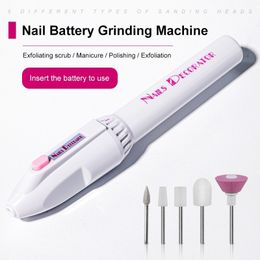 Nagelmanicure Set 5 In 1 MINI Elektrische Boorset Pedicure Slijpen Polijsten Kunst Schuren Bestand Pen Gereedschap Machine 230906